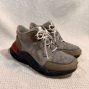 Sorel Kinetic Renegade RNEGD Caribou Waterproof Boot Sneakers Size 10.5